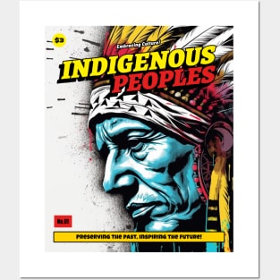 Indigenous Peoples Embracing Culture Posters and Art